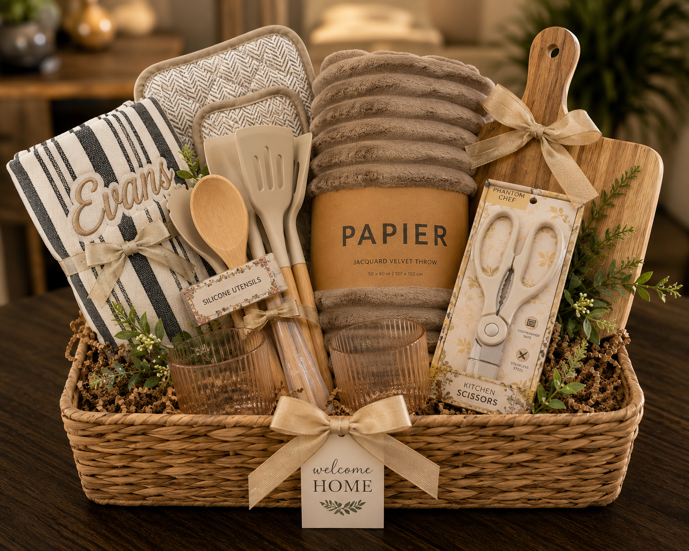Sew Needo Design Housewarming Basket
