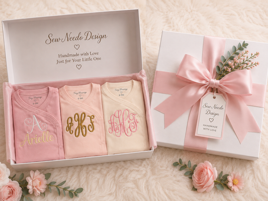 Baby keepsake onesie collection