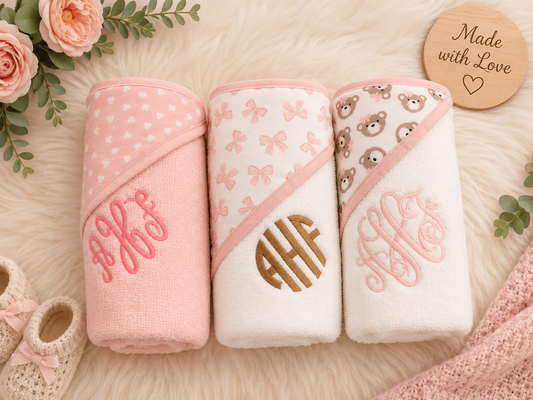 Baby keepsake towel collection