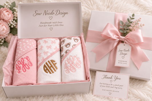 Baby keepsake towel collection